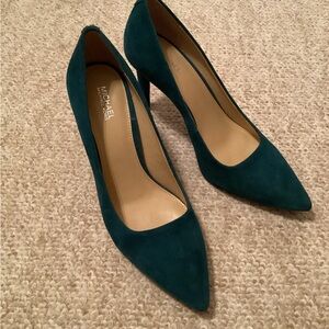 Michael Kors Dark Teal Heels